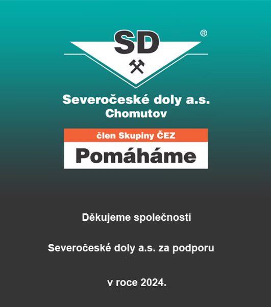 Severočeské doly a.s. — děkujeme za podporu
